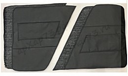 Утеплитель дверей УАЗ 469 (винил/кожа, ватин) (4 предмета)