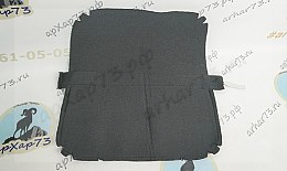 Обивка спинки переднего сиденья  3163 Патриот (ткань) цвет серый
