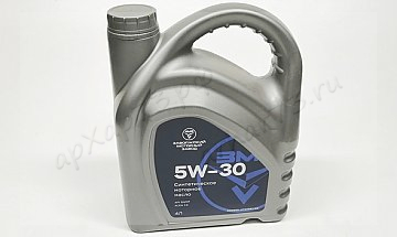 Масло ЗМЗ "ZMZ моторное 5w30" (синтетика, ACEA, C3, API, SN/CF) 4 литра