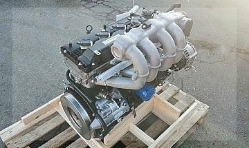 Двигатель Патриот, Пикап "Евро-5" (КПП Даймос) под кондиц. без сцепления, с 1-горл. вып. коллектором
