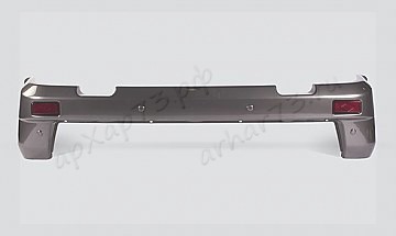 Бампер задний 3163 Патриот с 2015 г.в. с датчиками Абикс (РИМ) коричнево-серый металлик