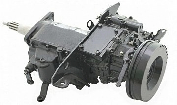 Коробка передач с раздаточной коробкой  3909 (КПП 4-ступ. вал d 29 мм, РК косозубая) АДС