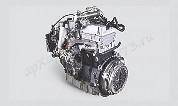 Двигатель  Патриот "Е4" дизель, генератор 110А/120А, под установку компрес. кондиционера, насоса ГУР